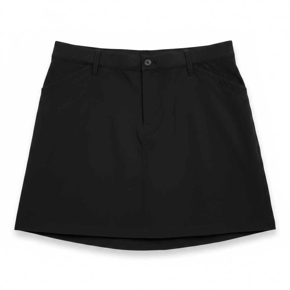 Eddie Bauer Adventurer Skort Womens 16 Black Built In Shorts Outdoor Golf Hiking
